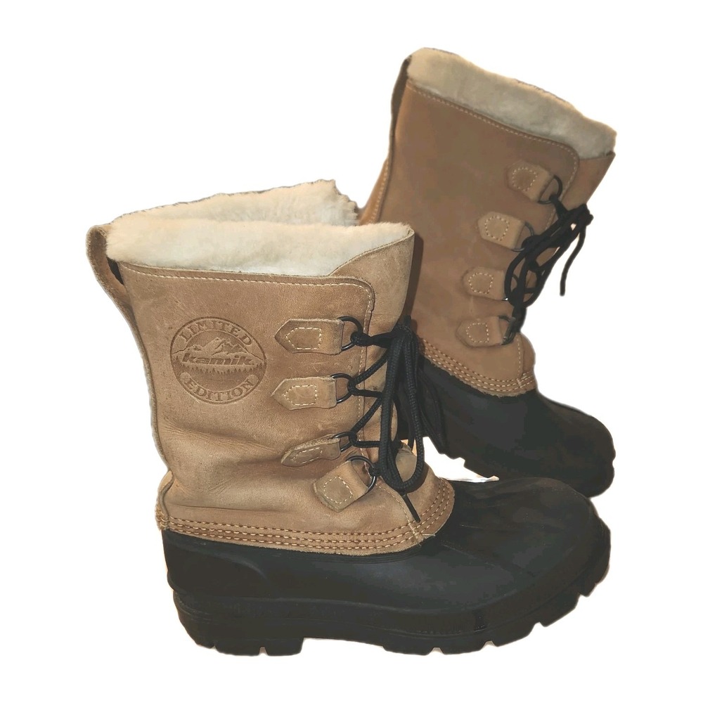 Kamik Limited Edition Winter Boots -‎ Women's Size 8 - Very Good Condition